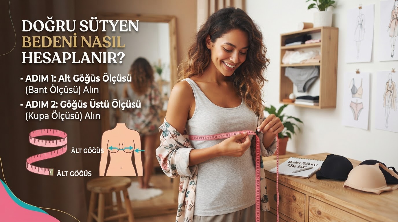 Doğru Sütyen Bedeni Nasıl Hesaplanır?