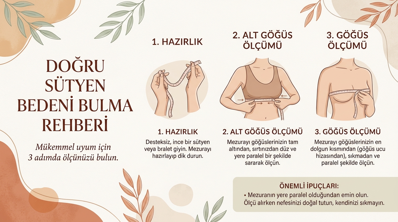 Sütyen Bedeni Nasıl Ölçülür?