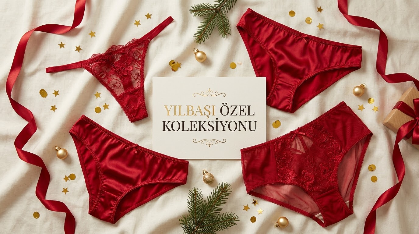 Yılbaşı İçin En Güzel Kırmızı Külot Modelleri