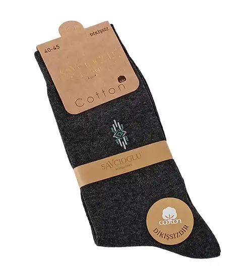 Dikişsiz Pamuk Erkek Çorabı