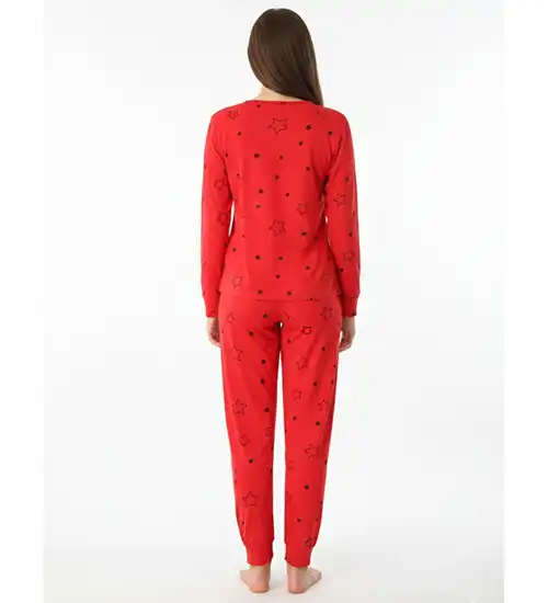 Kırmızı Pijama Takımı