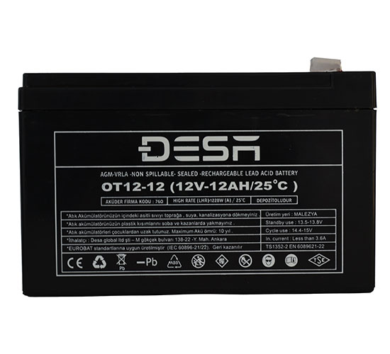12V 12AH KURU AKÜ