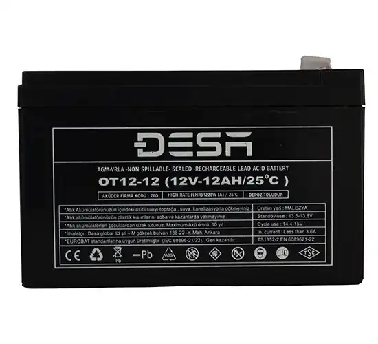 12V 12AH KURU AKÜ