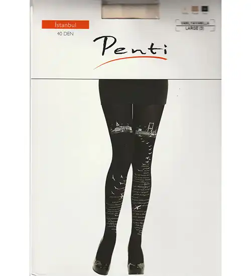 Penti İstanbul Temalı Çorap Vanilya Renk 3