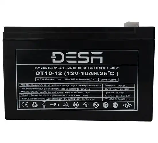 12V 10AH KURU AKÜ