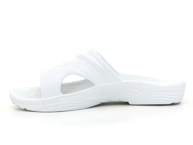 Gezer Merdane | Islak Zemin Açık Eva Terlik Beyaz