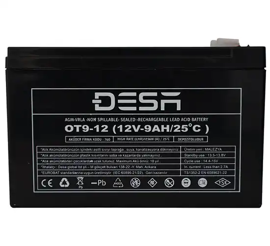 12V 9AH kuru akü