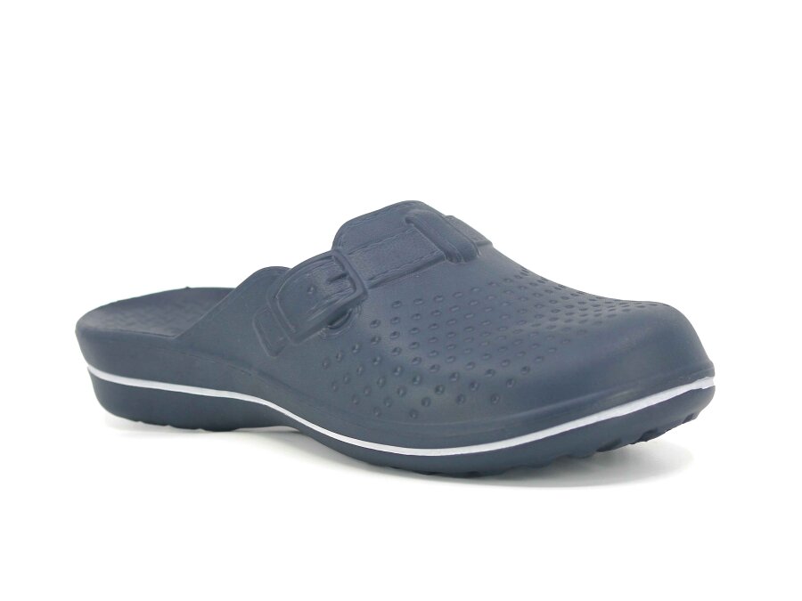 Gezer Zenne | Tek Toka Sabo Kapalı Eva Terlik Lacivert