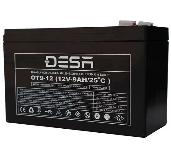 12V 9AH kuru akü