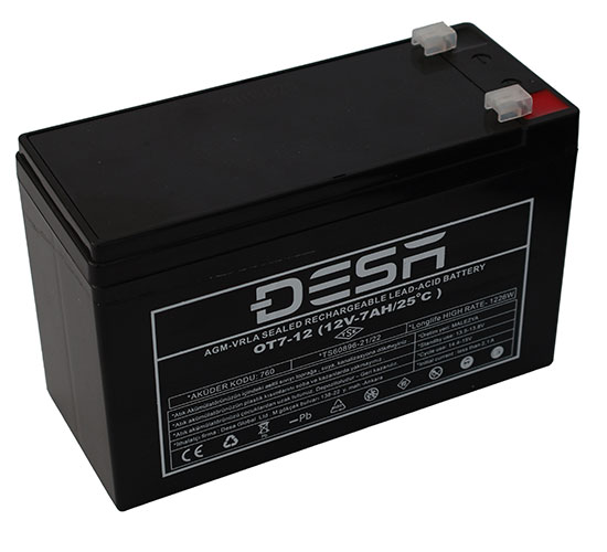 12V 7AH KURU AKÜ