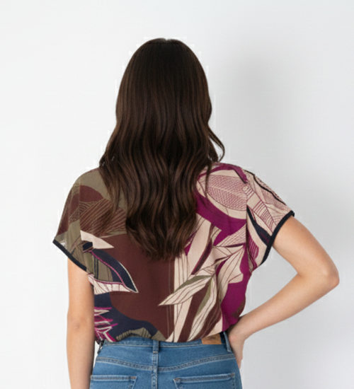 Desenli Kadın Tişört