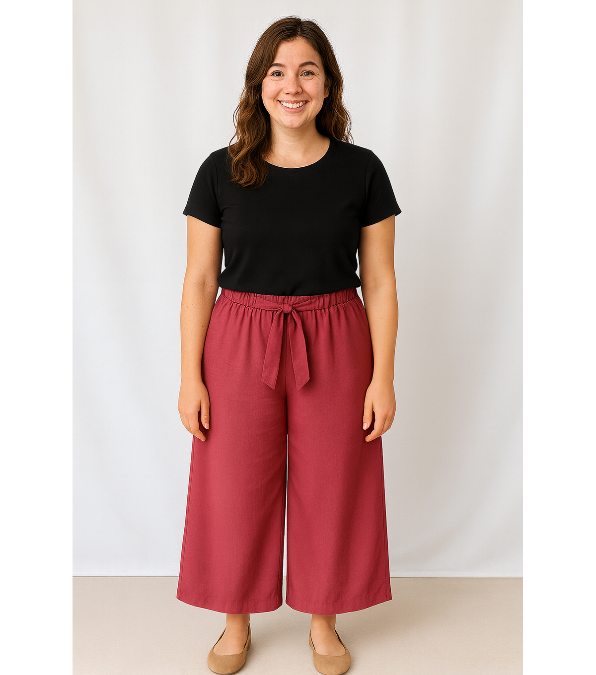 Gül Kurusu Rahat Pantolon