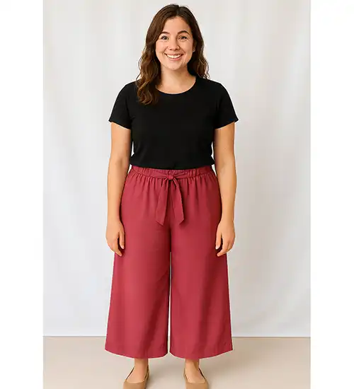 Gül Kurusu Rahat Pantolon