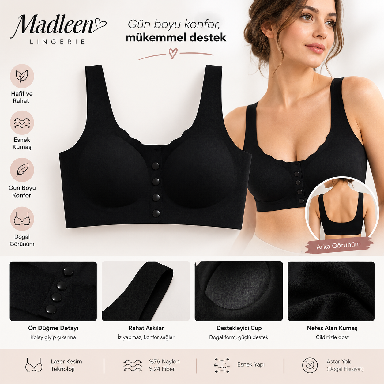 Madleen Lingerie Sütyen